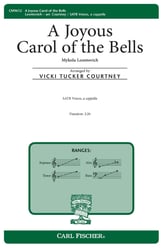 A Joyous Carol of the Bells SATB choral sheet music cover